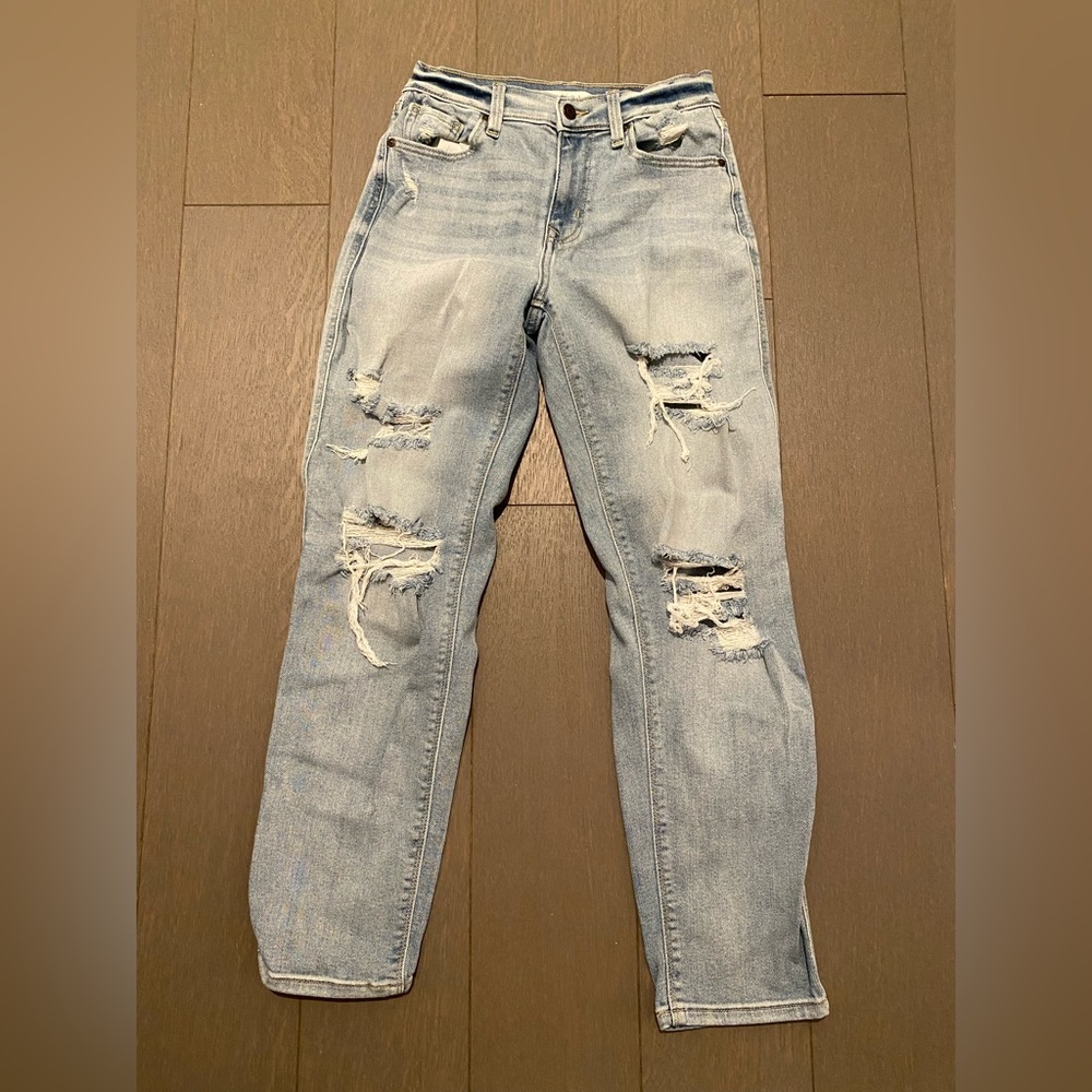 Eunina jeans- rocky high rise boyfriend (size 1)